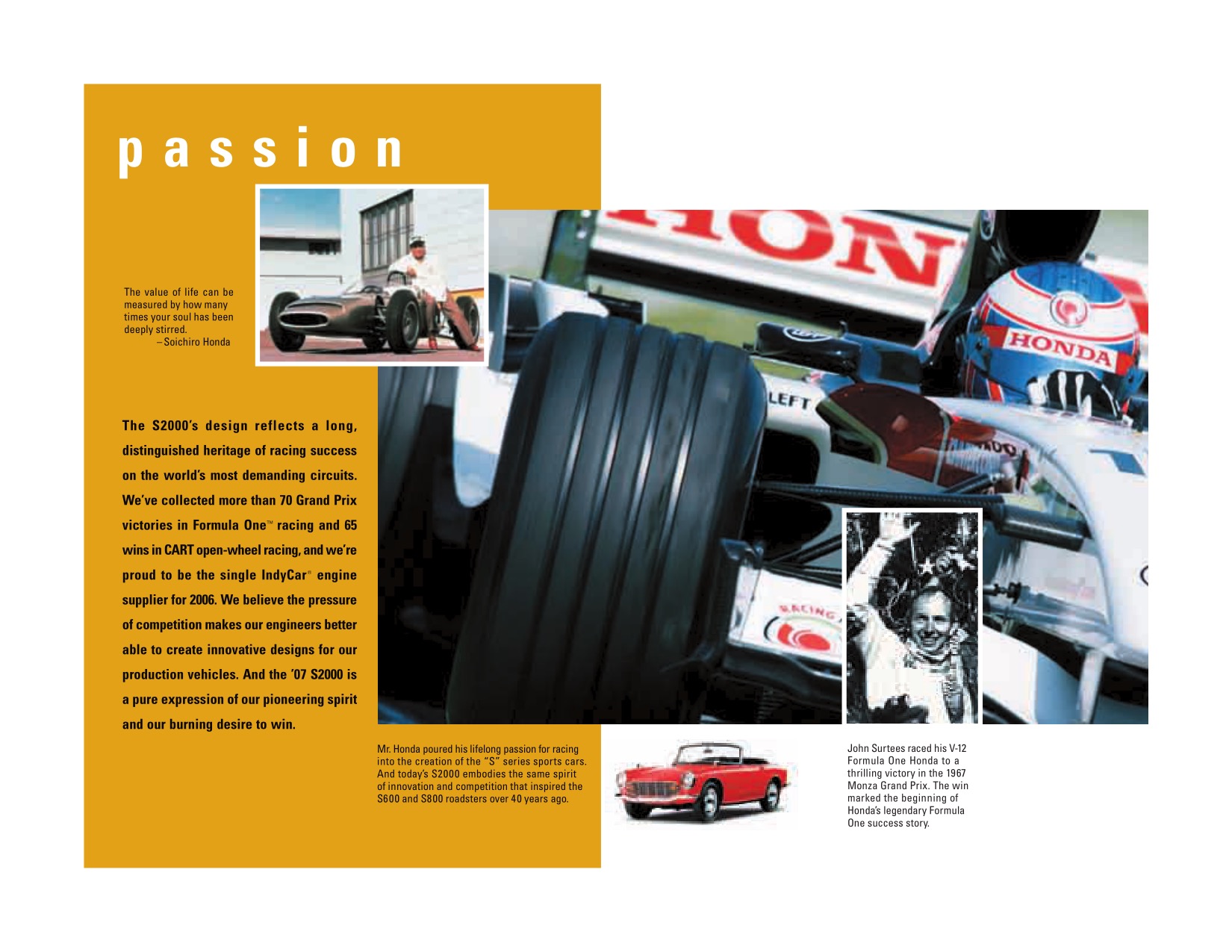 2007 Honda S2000 Brochure Page 8